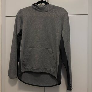 Nike thermafit gray high neck hoodie